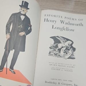 📚 1947 First Edition – Favorite Poems of Henry Wadsworth Longfellow